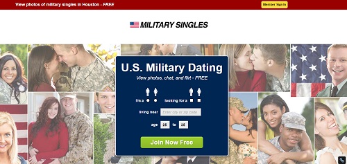 military dating site